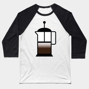 French Press for Coffee Lovers Baseball T-Shirt